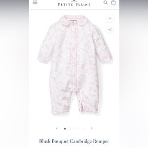 VGUC 12-18 month Petite Plume romper pajamas